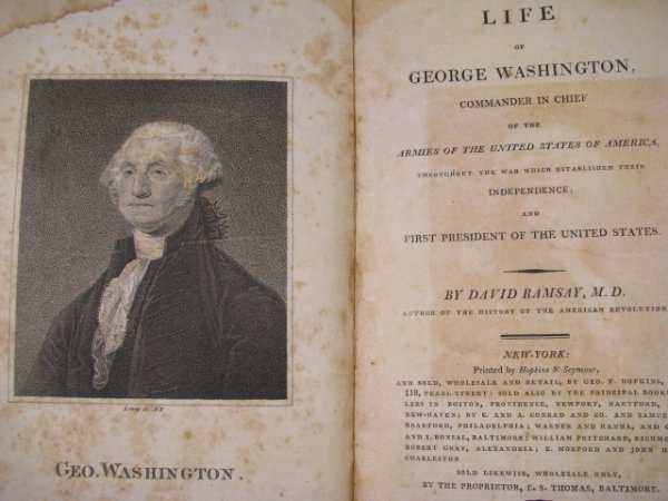 Appraisal: This listing is for The Life Of George Washington Commander