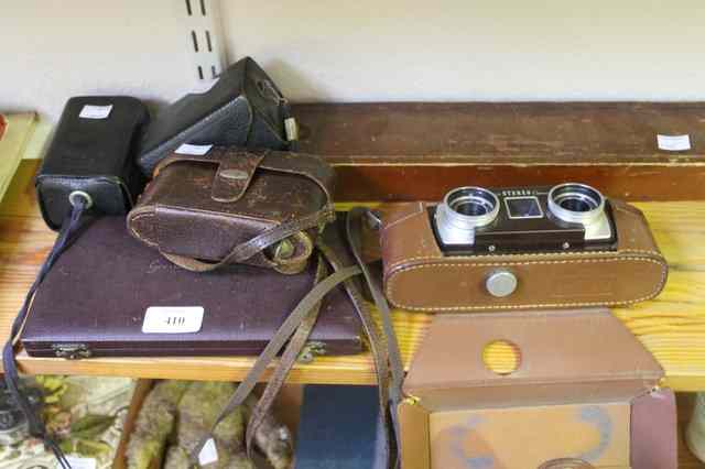 Appraisal: A SET OF DRAWING INSTRUMENTS in a leather case inscribed