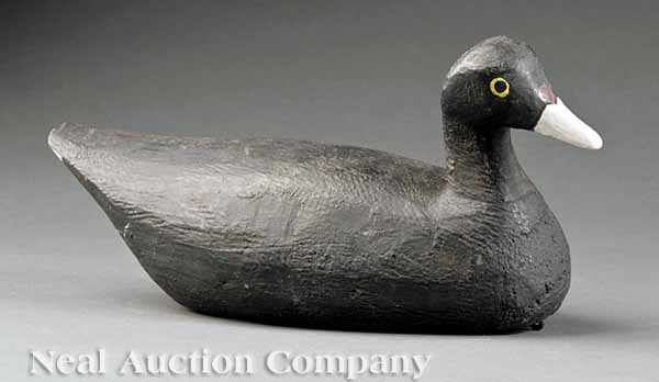 Appraisal: Decoy Coot by Alvin LaRose Lockport LA