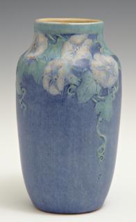 Appraisal: Newcomb College Matte Glaze Baluster Vase b Newcomb College Matte