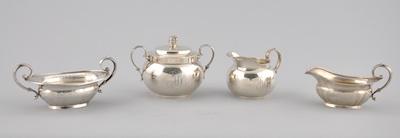 Appraisal: A Lot of Tiffany Sterling Silver Sugar Bowls and Creamers