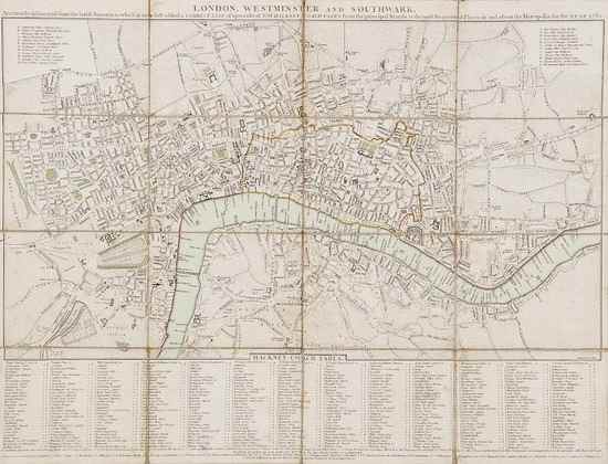 Appraisal: Cary John London Westminster and Southwark Accurately delineated from the