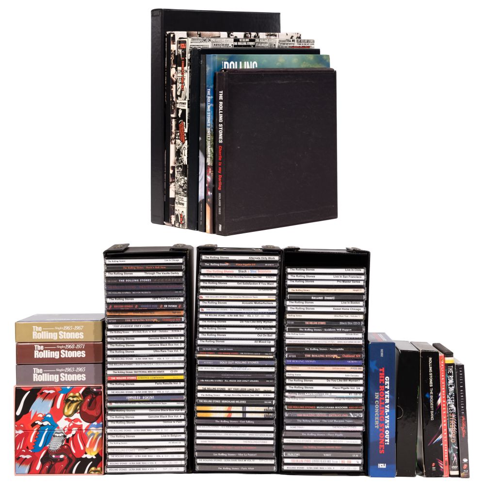 Appraisal: ROLLING STONES MUSIC COLLECTIONIncluding Approximately individual CDs and approximately boxes