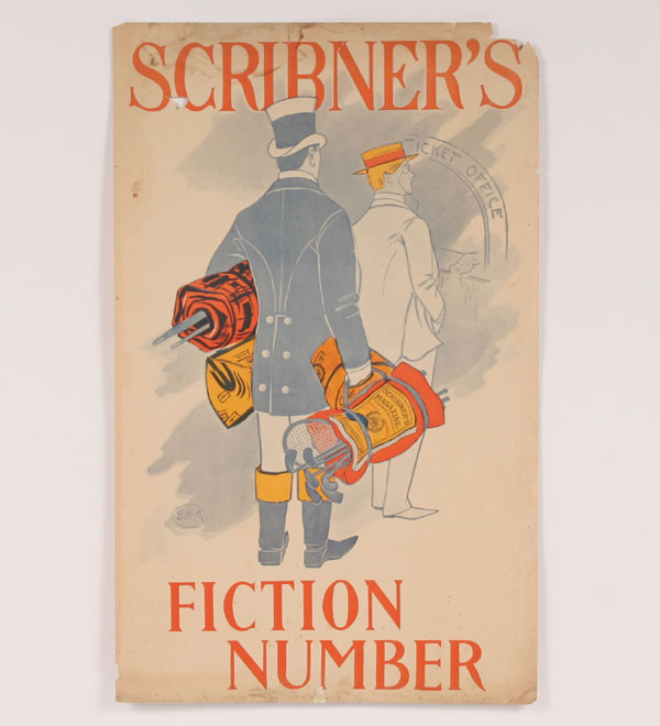 Appraisal: Blanche McManus American - Scribner's Fiction Number lithograph poster ca