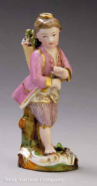 Appraisal: A Jacob Petit Paris Porcelain Figural Scent Bottle mid- th