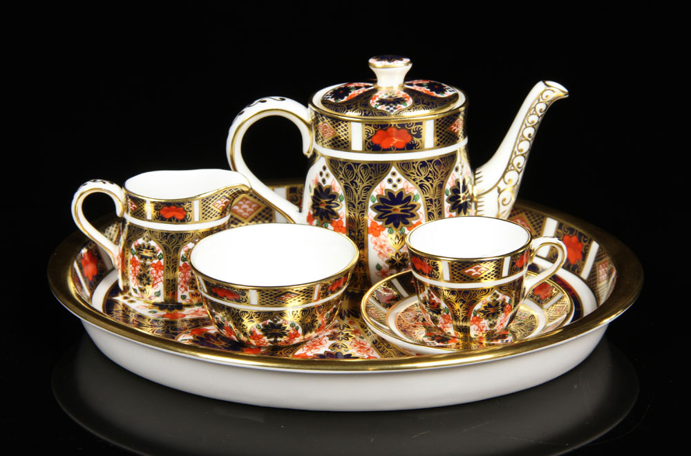 Appraisal: - Royal Crown Derby Child's Tea Set Royal Crown Derby