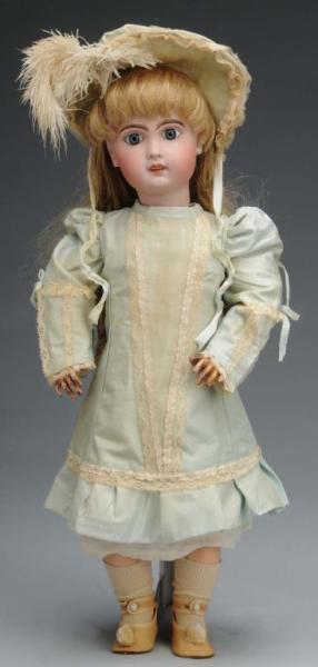 Appraisal: Jumeau Bisque Bebe Doll Description French Ca Bisque socket head