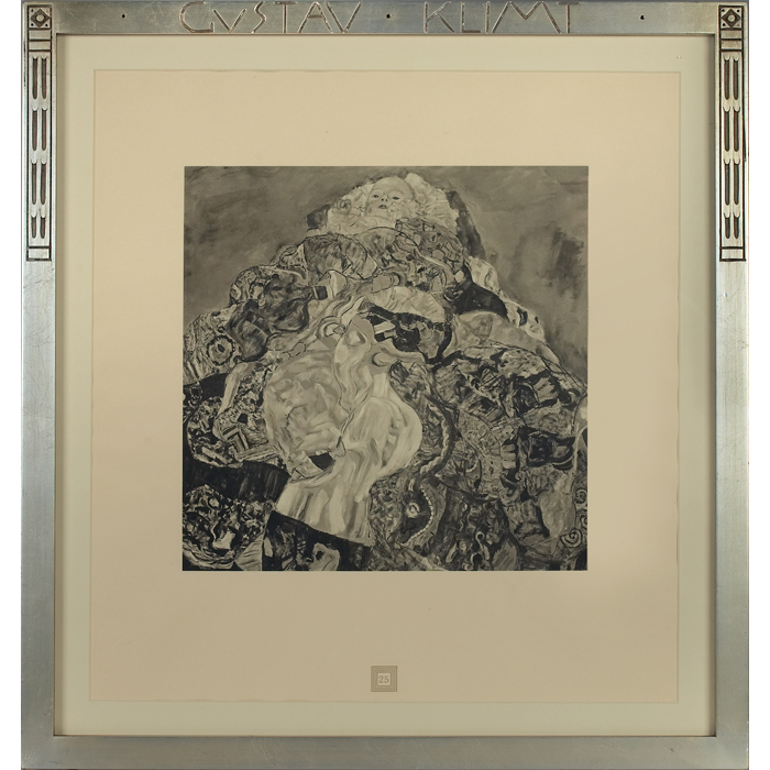 Appraisal: Gustav Klimt Austrian - ''Cradle '' from the second edition