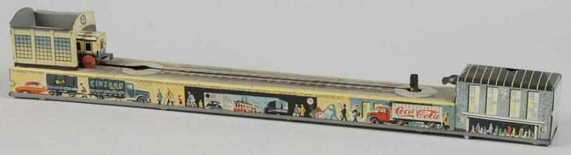 Appraisal: Coca-Cola German-Made Toy with Train Track Description s Pictures a