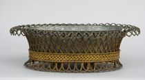 Appraisal: A Gilt Metal Jardiniere American ca late th Century A