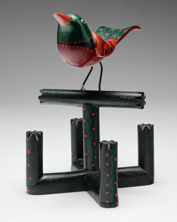 Appraisal: FOLK ART BIRD BY DON NOYES Ohio nd half th