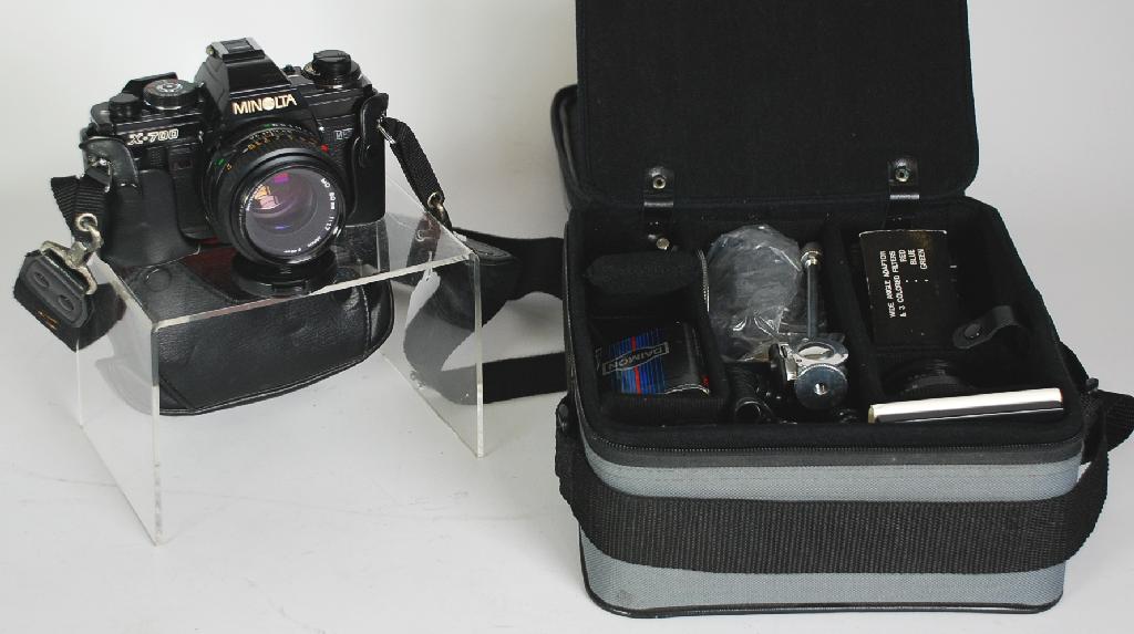 Appraisal: MINOLTA X- SLR CAMERA fitted with a Minolta MD mm