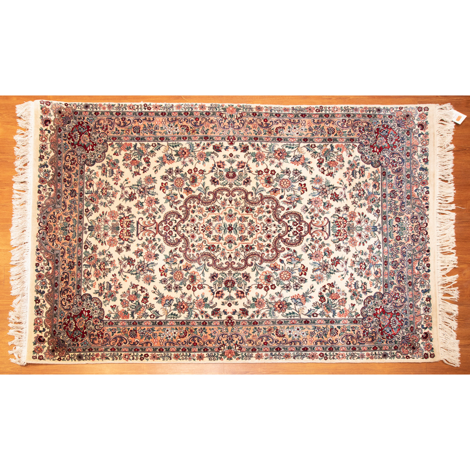 Appraisal: PAKISTANI PERSIAN DESIGN RUG X Fourth quarter- th century hand-knotted