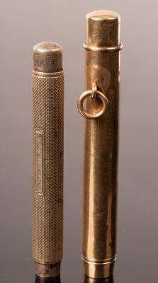 Appraisal: A ct gold propelling pencil S Mordan Co circa gross