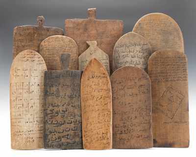 Appraisal: A Collection of West African Islamic Teaching Tablets Used by