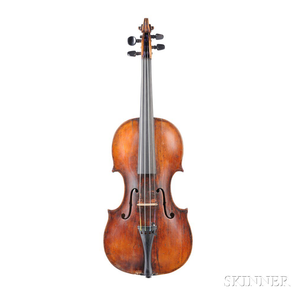 Appraisal: German Violin Mittenwald labeled MATHIAS KLOZ GEIGENMAHER MITTENWALD AN DER