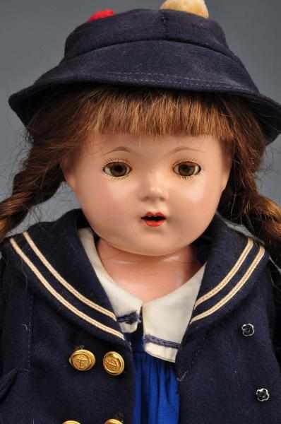 Appraisal: Lovely Effanbee Composition Marilee Description All composition doll with factory