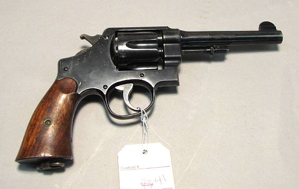 Appraisal: An early U S Smith amp Wesson Model double action