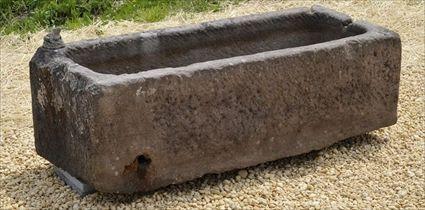 Appraisal: STONE TROUGH x x in Christie's lot This lot may