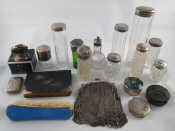 Appraisal: A mixed lot of silver and silver plate mounted items