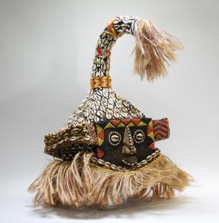 Appraisal: Papa New Guinea Sepik River Tribal Shell Mask PAPUA NEW