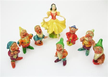 Appraisal: WADE SNOW WHITE AND THE SEVEN DWARFS S each figure