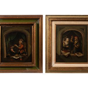 Appraisal: After Gerrit Dou Dutch - th th Century The Extracted