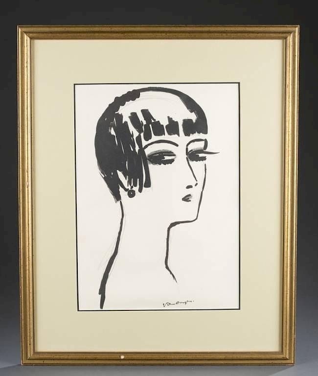 Appraisal: Kees van Dongen Les Chevaux Courts van Dongen Kees Netherlands