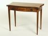 Appraisal: CARD TABLE - Custom mahogany Hepplewhite style card table with