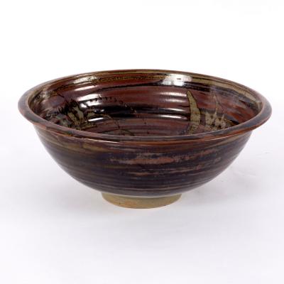 Appraisal: David Leach - for Lowerdown Pottery a stoneware footed bowl