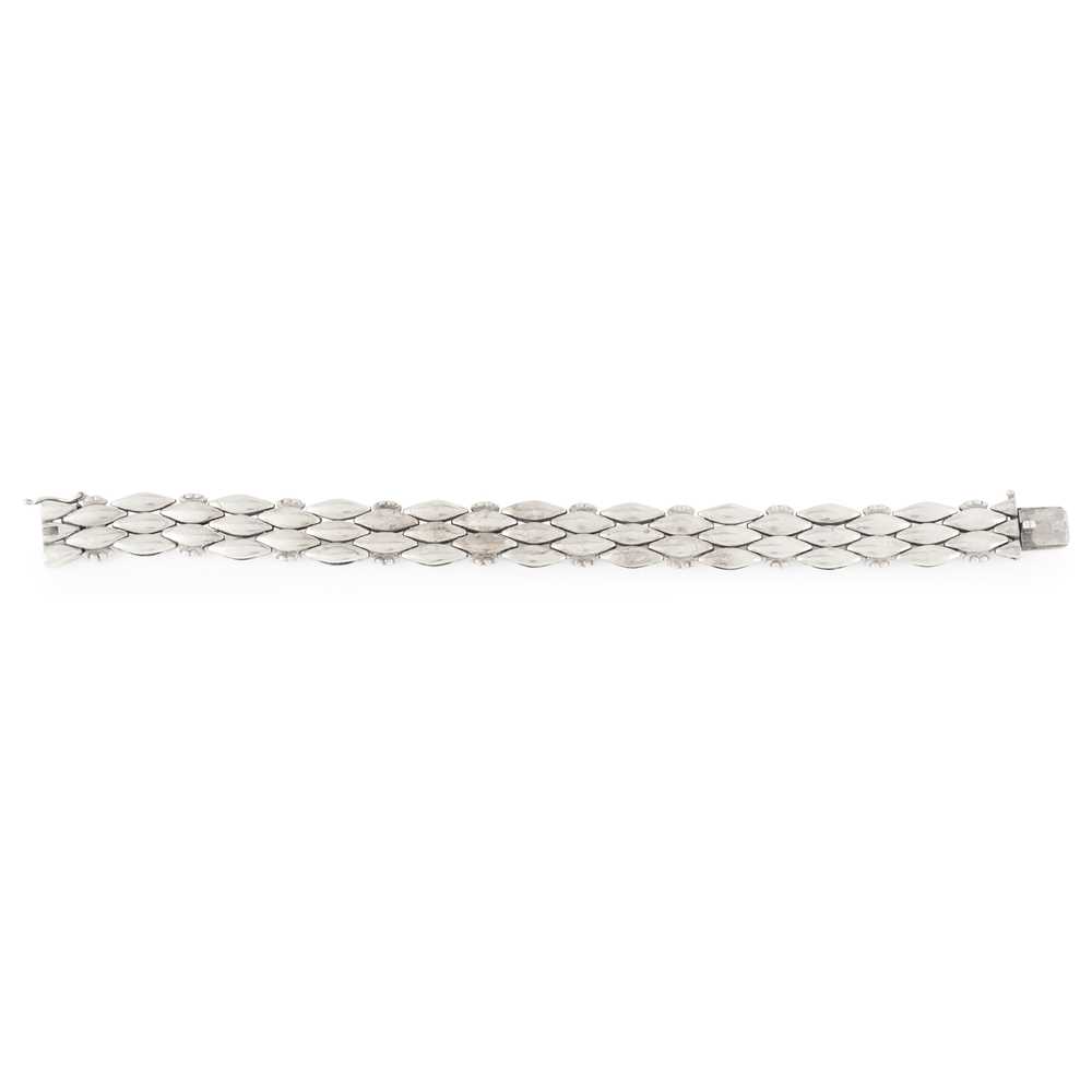 Appraisal: HARALD NIELSEN - FOR GEORG JENSEN BRACELET CIRCA silver model