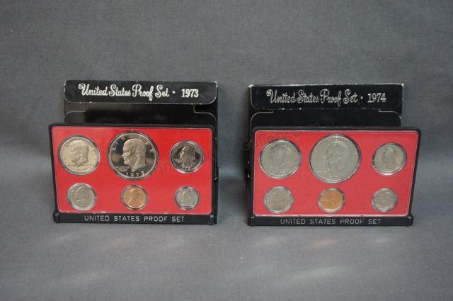 Appraisal: Both are in the original U S Mint coin holders