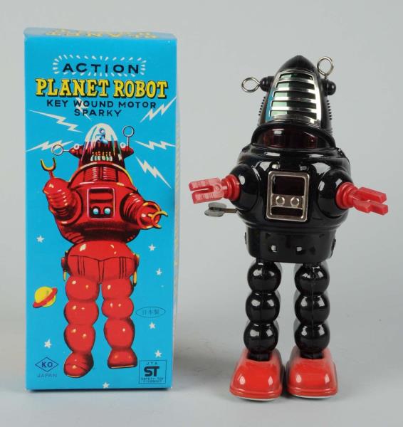 Appraisal: Japanese Tin Plastic Action Planet Robot O B In original