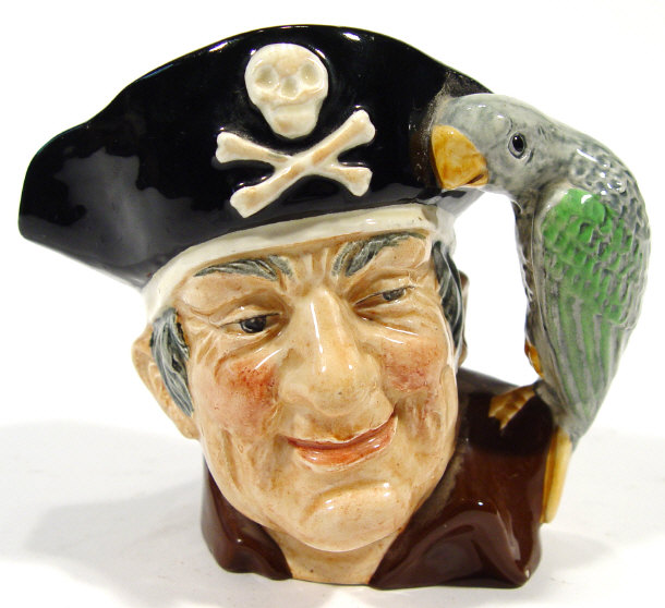 Appraisal: Small Royal Doulton character 'Long John Silver' with hand painted