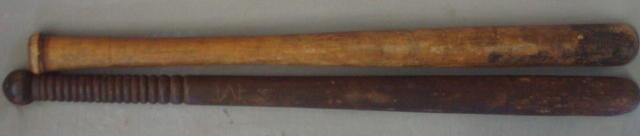 Appraisal: Vintage Wood Baseball Bats From a Greenwich CT estate