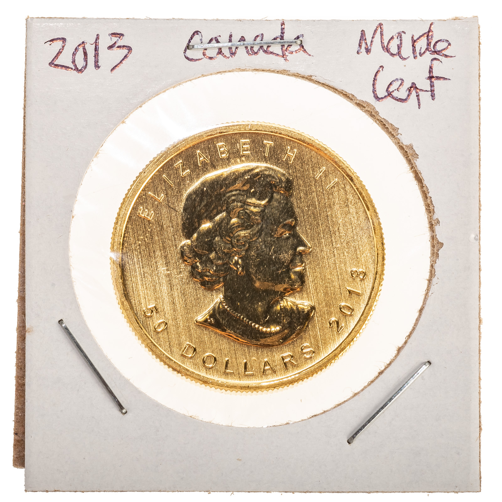 Appraisal: CANADIAN GOLD MAPLE LEAF OUNCE