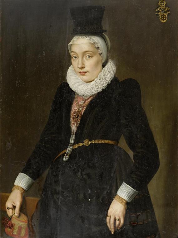 Appraisal: Attributed to HOFFMANN SAMUEL Zurich - Frankfurt a M Portrait