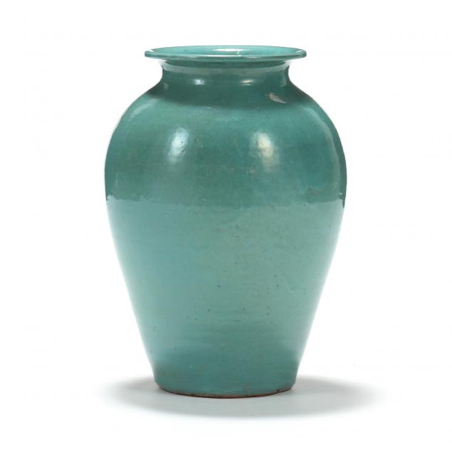 Appraisal: ATTRIBUTED WAYMON COLE NC - RARE POTTERY FLOOR VASE Circa