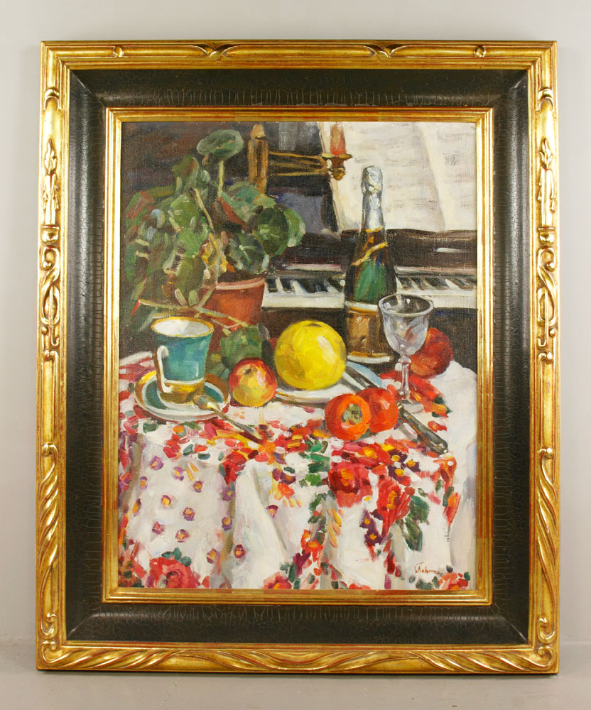 Appraisal: - Lavrenko Still Life O C Boris Lavrenko Russian -