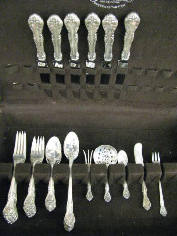 Appraisal: pc Gorham King Edward Sterling Silver Flatware service for with