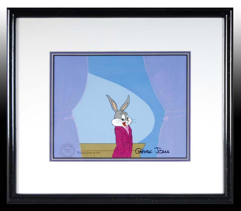 Appraisal: Bugs Bunny OPC Description Original production cel of Bugs Bunny