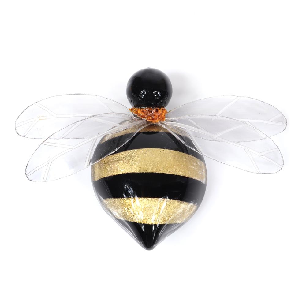 Appraisal: CILEA PARIS COUTURE DESIGNER LARGE GOLD AND BLACK BUMBLE BEE