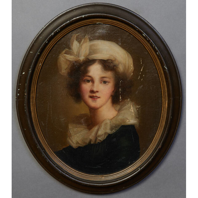 Appraisal: After Elisabeth Louise Vigee-Lebrun - France Self-Portrait th c oil