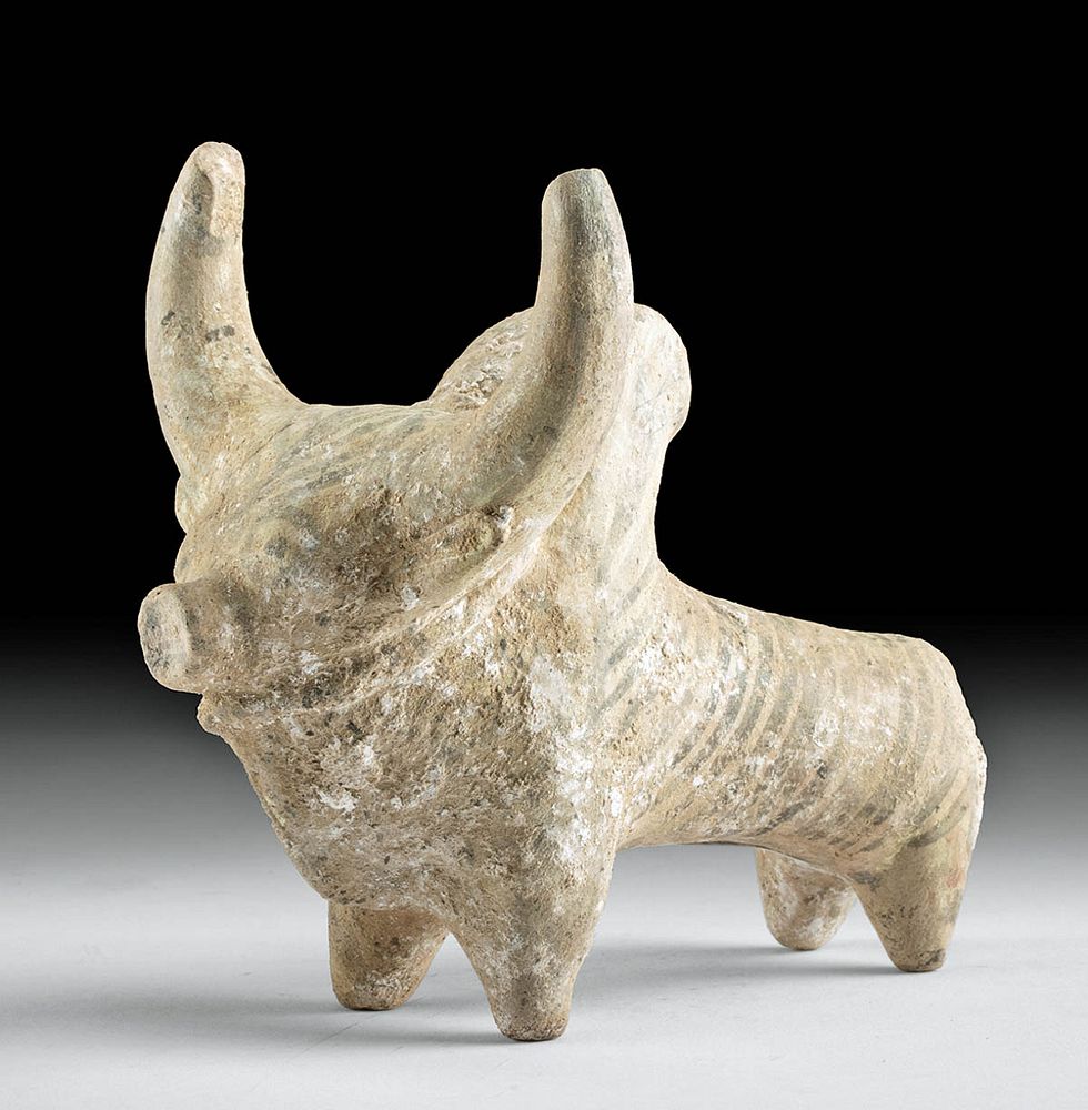 Appraisal: Indus Valley Terracotta Zebu Bull First Time At Auction Central