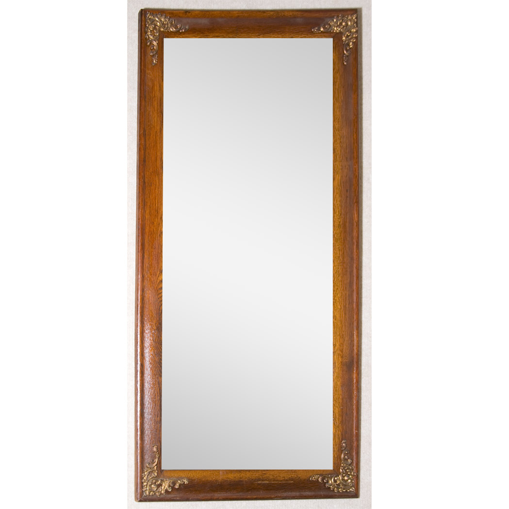 Appraisal: Empire Style Mahogany Mirror Height inches width inches