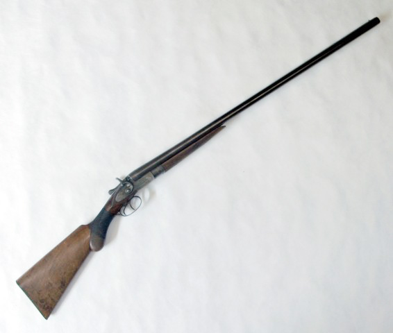 Appraisal: LACLEDE GUN CO DOUBLE BARREL SIDELOCK SHOTGUN gauge Belgian laminated