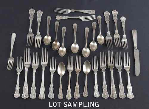 Appraisal: Miscellaneous sterling flatware approximately ozt