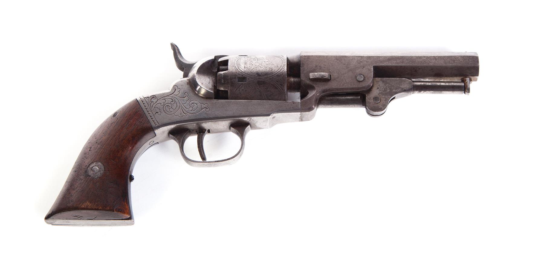 Appraisal: BACON ARMS COMPANY FIVE-SHOT PERCUSSION REVOLVER Norwich Connecticut between -