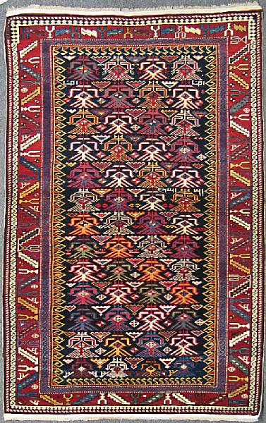 Appraisal: A Shirvan rug size approximately ft in x ft in