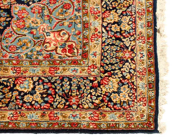 Appraisal: A Kerman carpet size approximately ft in x ft in